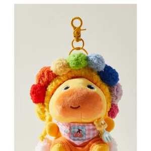 Home 17 Genuine Capybara Lulu plush cute orange bag pendant bag pendant bestie gift pinch rearview mirror car hanging