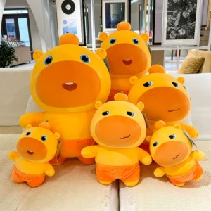 Home 9 Genuine Duo Ai Capybara Lulu Doll Large Doll Orange Plush Toy Children's Rag Doll Birthday Gift for Women