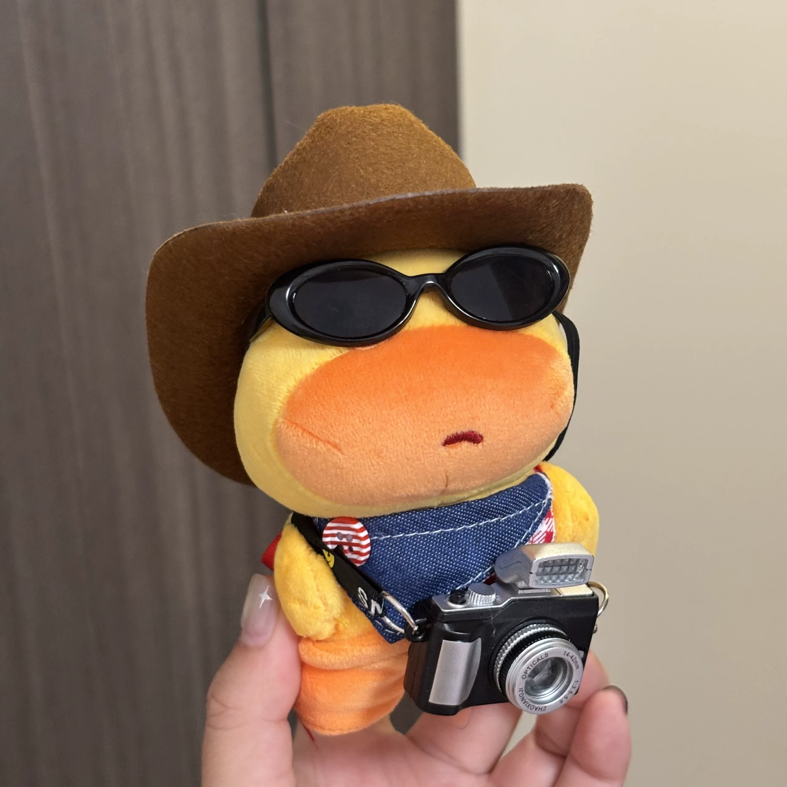 Genuine Duo Ai Cowboy Capybara Lulu Pendant Doll School Bag Keychain Pendant Birthday Gift for Girls 1 Genuine Duo Ai Cowboy Capybara Lulu Pendant Doll School Bag Keychain Pendant Birthday Gift for Girls